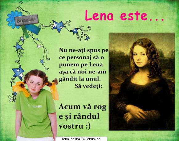 numarul septembrie 2011 articol lena este...